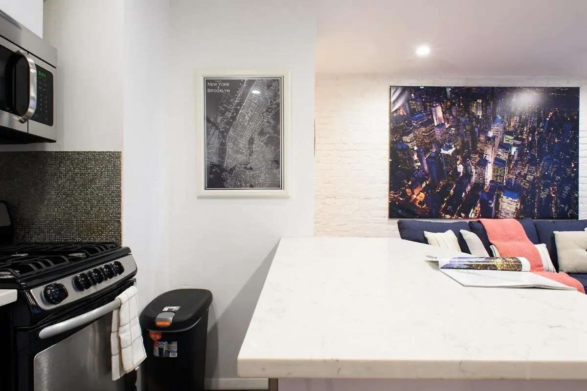 26-4B Newly Furnished 1Br W&D Courtyard Apartment New York