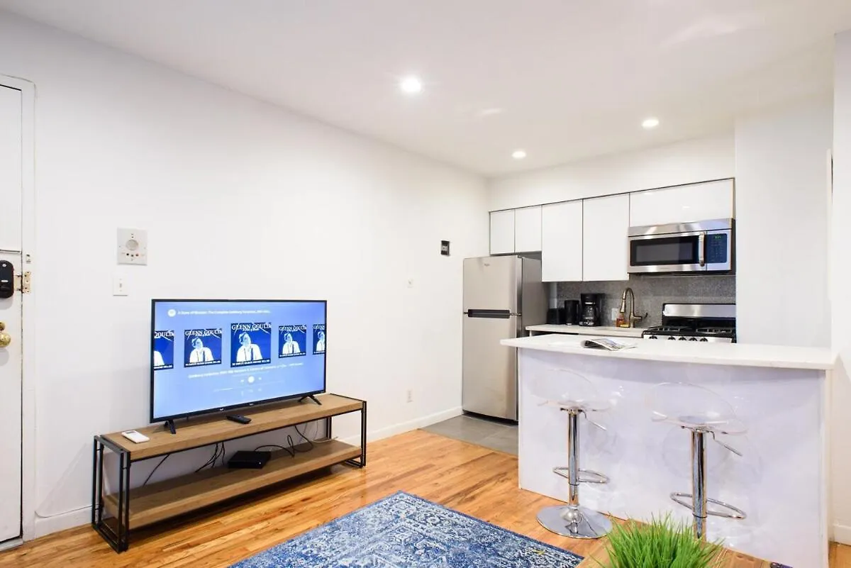 26-4B Newly Furnished 1Br W&D Courtyard Apartment New York